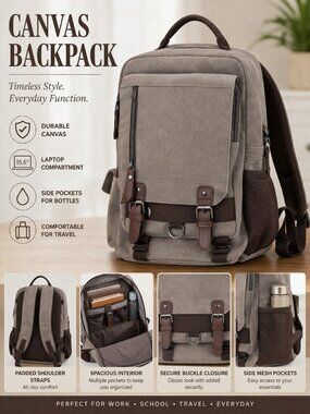 Canvas Backpack